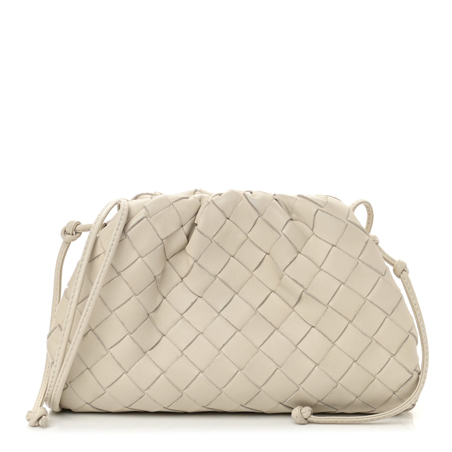 Bottega Veneta Nappa Intrecciato The Mini Pouch Plaster 1 of 9