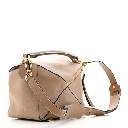 Loewe Calfskin Medium Puzzle Bag Sand Mink 3 of 10