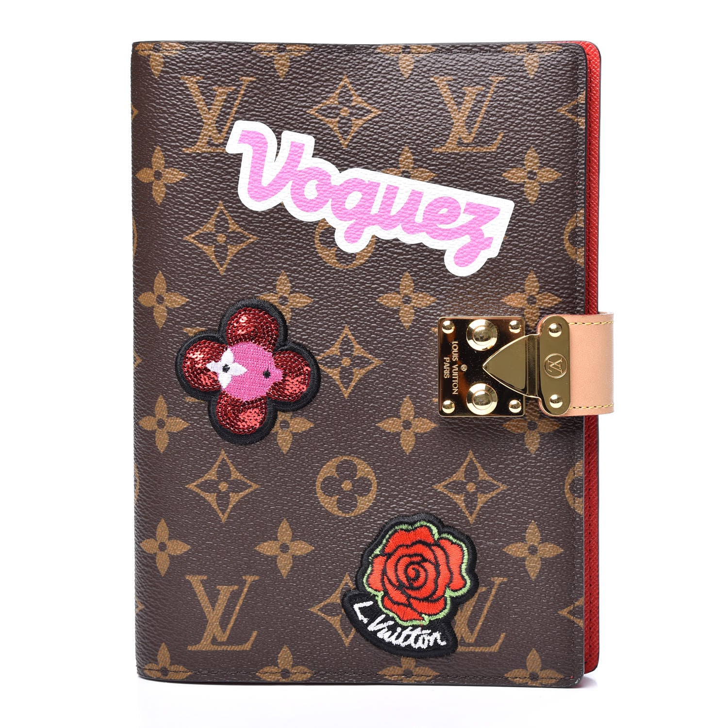 Louis Vuitton Monogram Paul LV Stories Notebook Cover MM 1 of 9