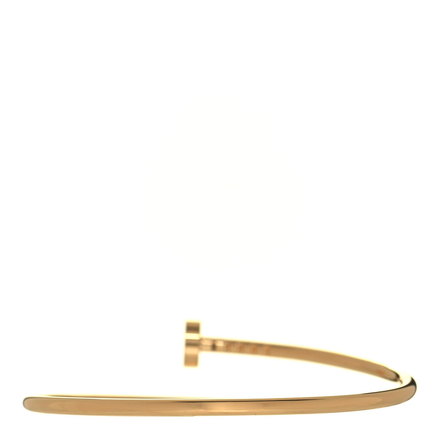 Cartier 18K Yellow Gold Small Juste Un Clou Bracelet 15 3 of 4