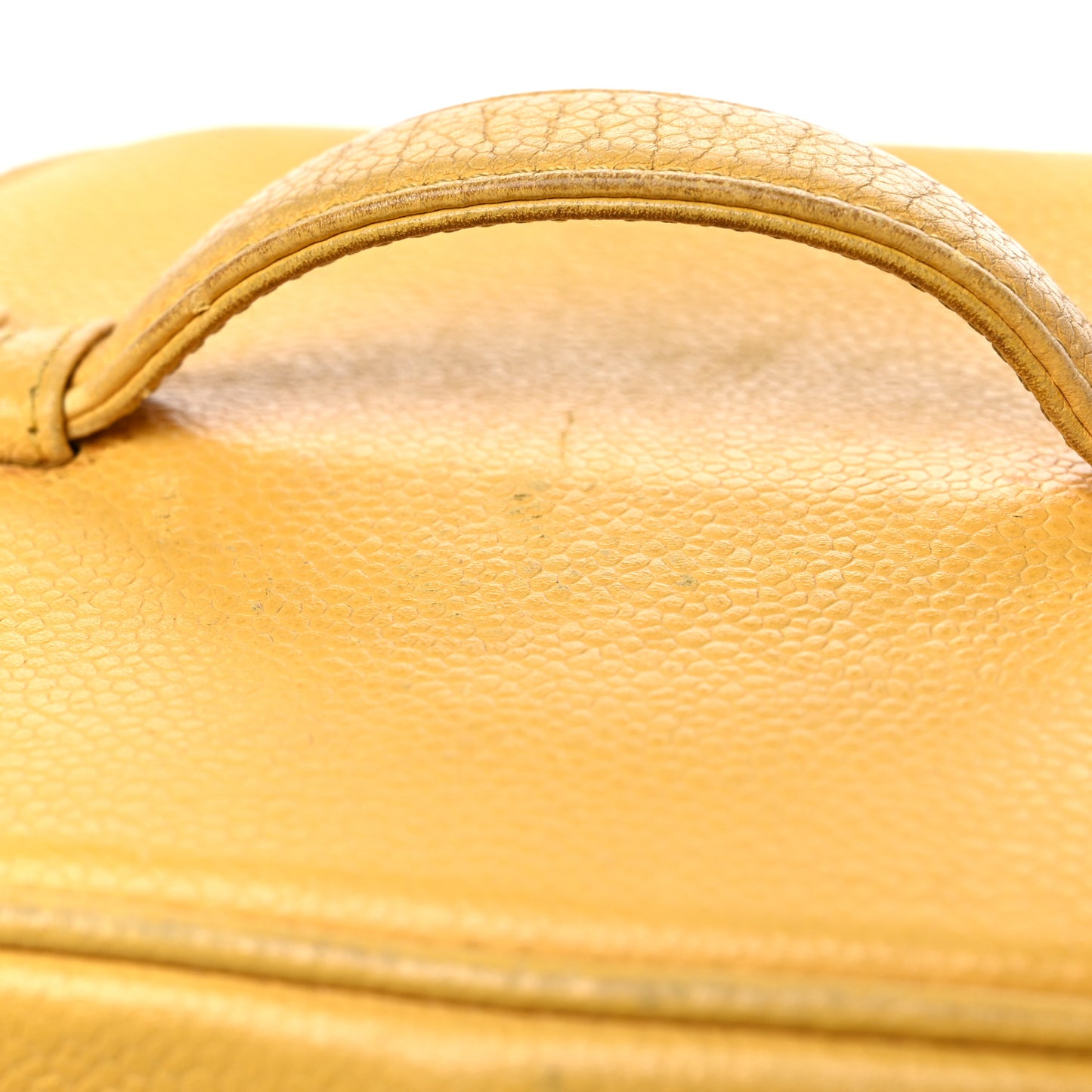 Caviar Vanity Cosmetic Case Yellow