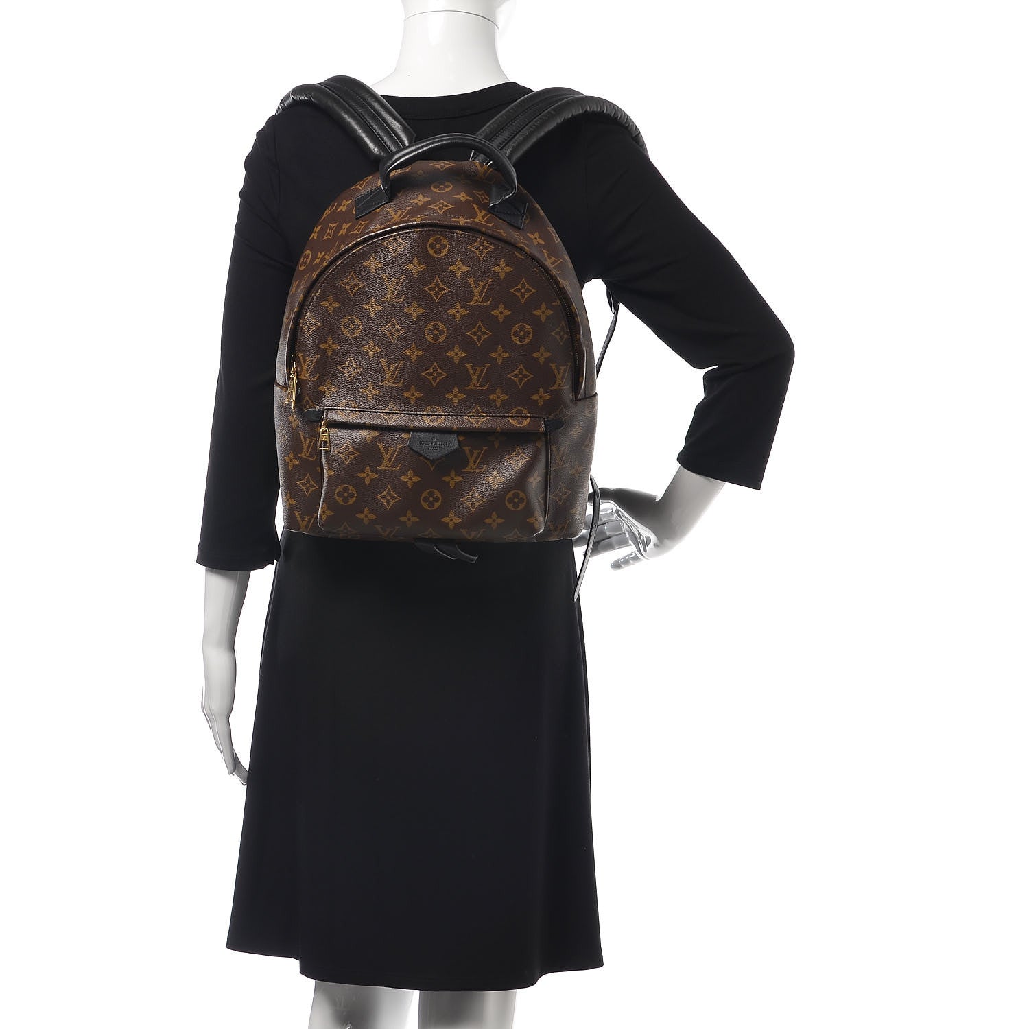 Louis Vuitton Monogram Palm Springs Backpack MM 2 of 6