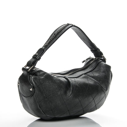 Chanel Caviar Small Outdoor Ligne Hobo Black 3 of 9