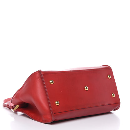 Saint Laurent Calfskin Small Classic Y Cabas Rouge Orient 4 of 21