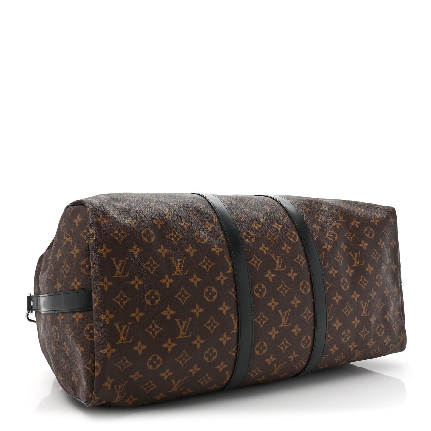 LOUIS VUITTON Monogram Macassar Keepall Bandouliere 55