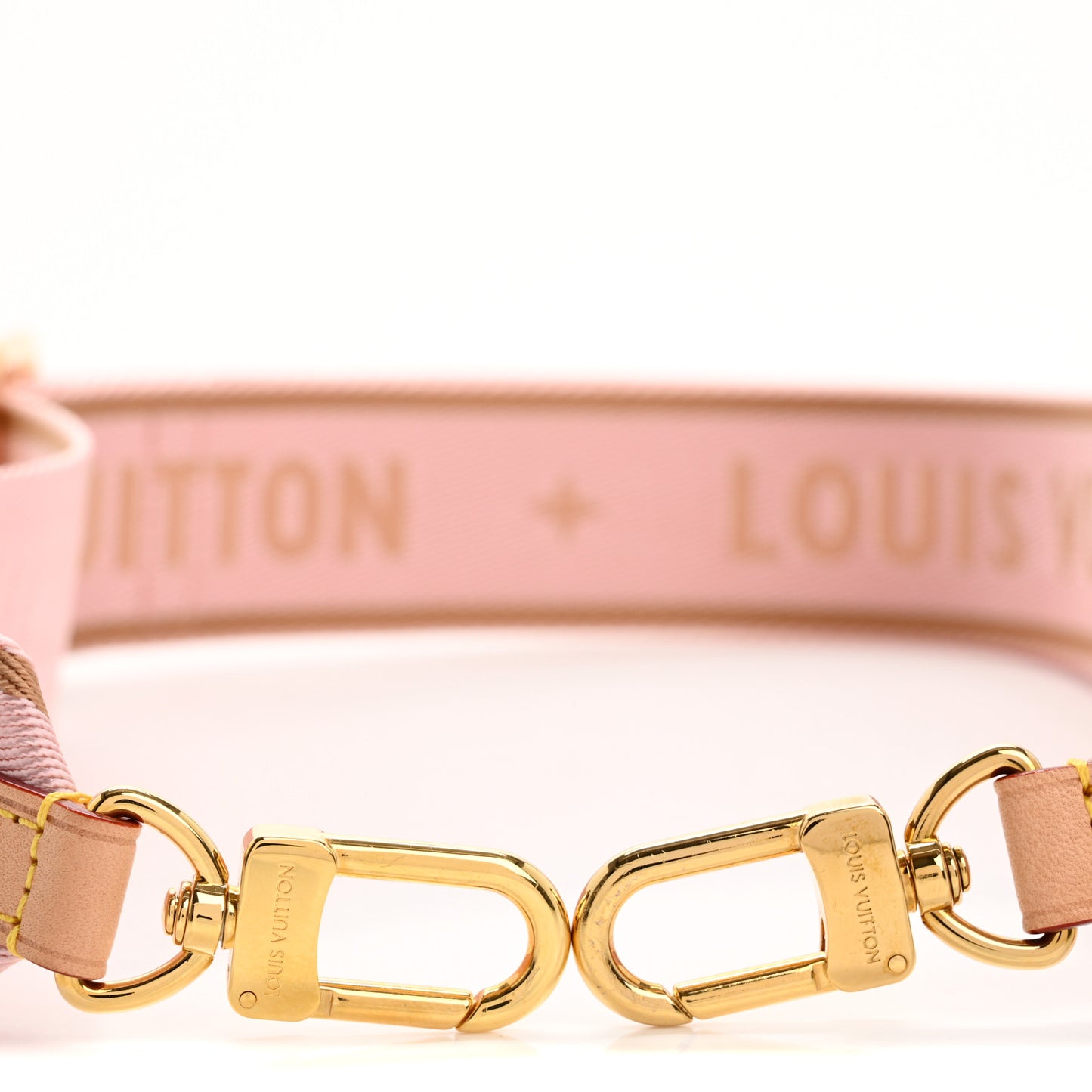 Monogram Multi Pochette Accessories Bandouliere Shoulder Strap Rose Clair