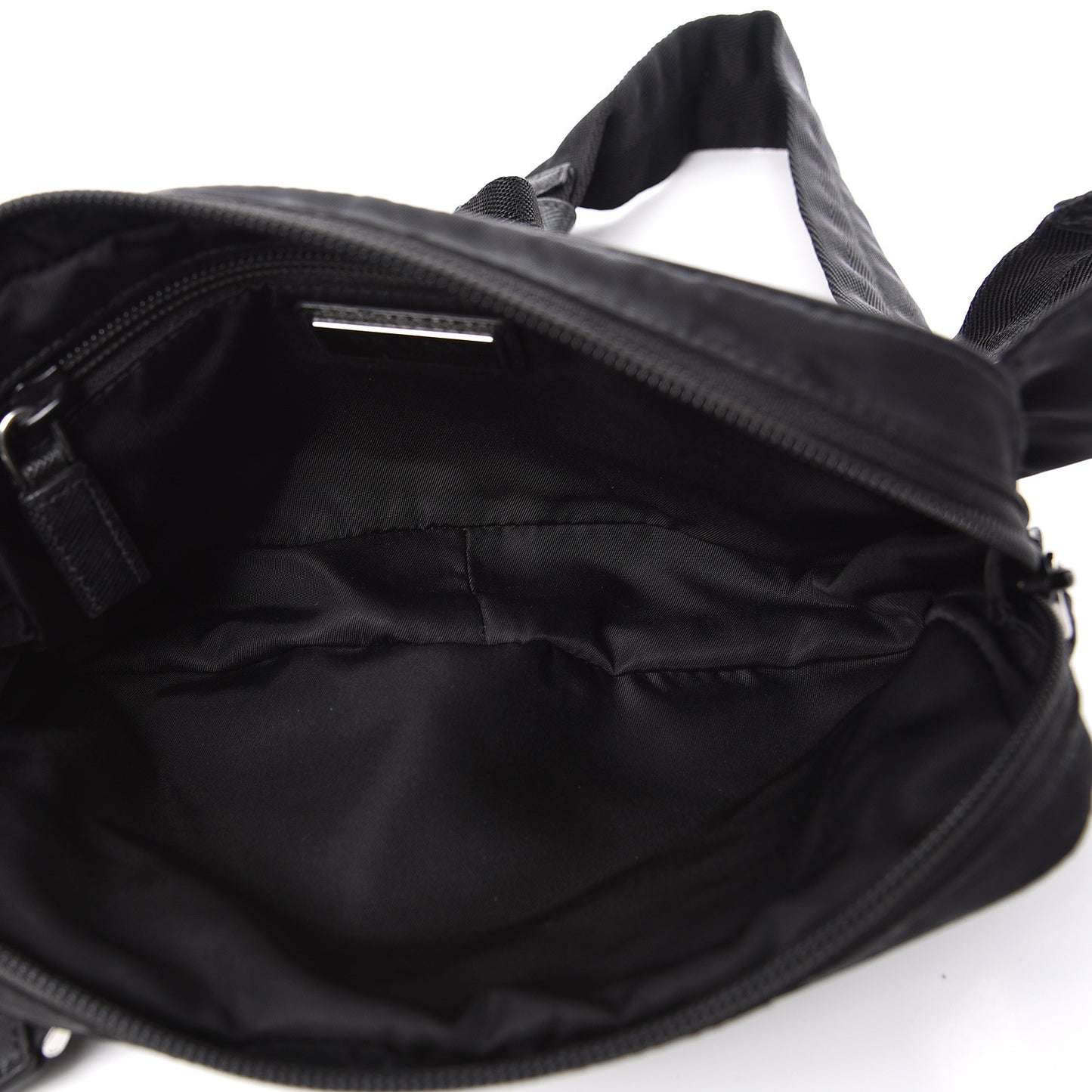 Tessuto Nylon Belt Bag Black