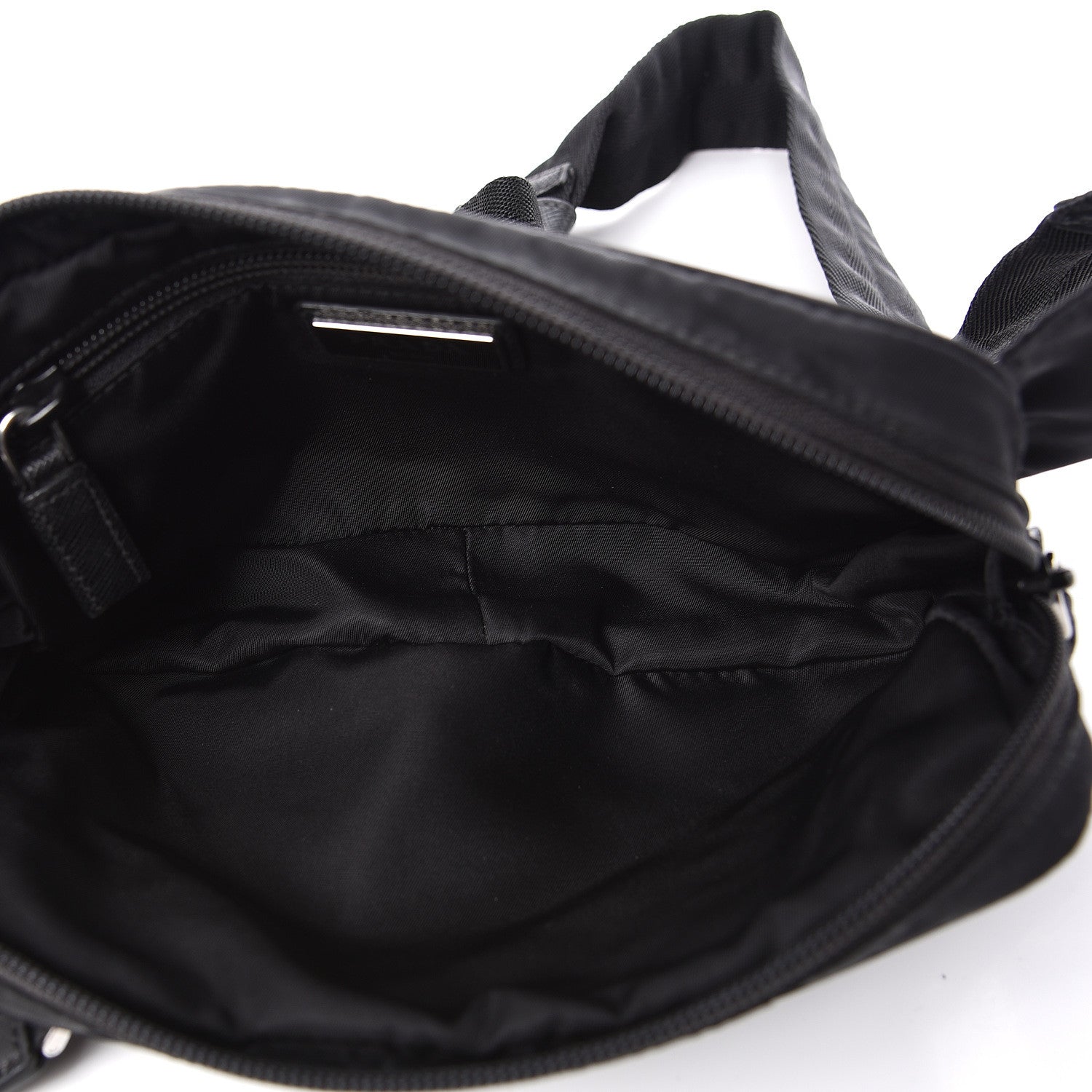 Prada Tessuto Nylon Belt Bag Black 5 of 11