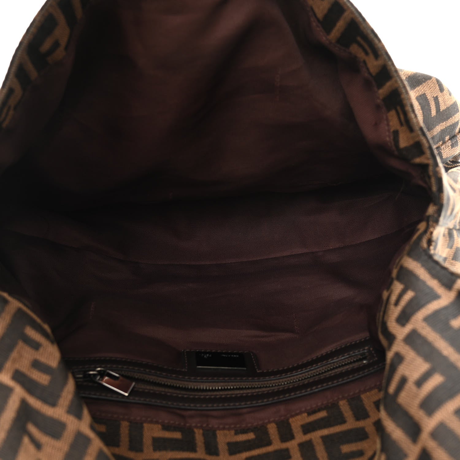 Fendi Zucca Shoulder Bag Brown 4 of 8