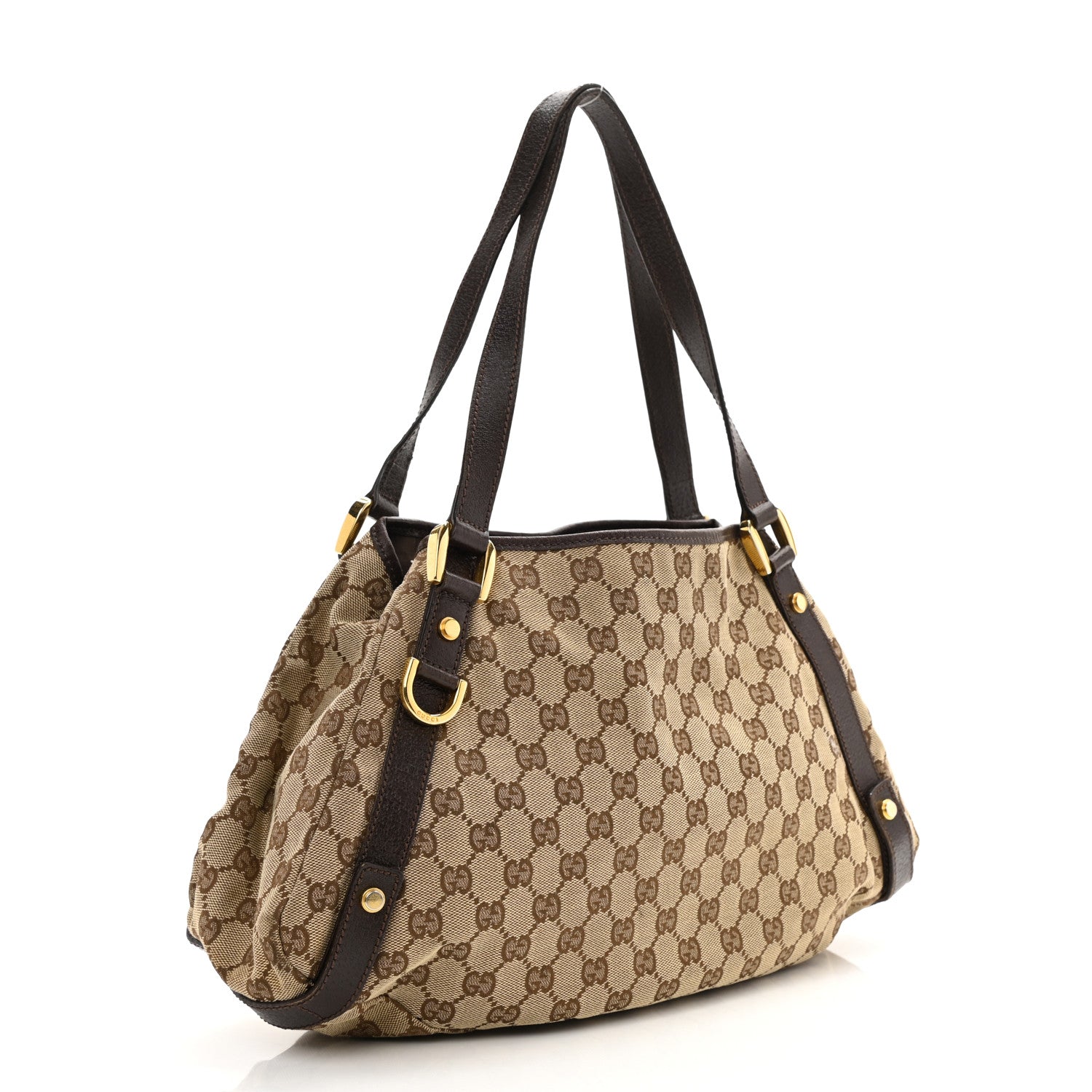 Gucci Monogram Medium Abbey Shoulder Bag Dark Brown 3 of 10