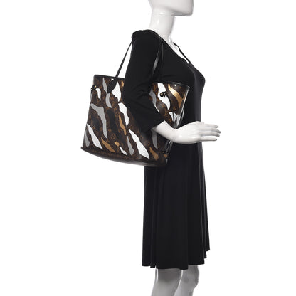 Louis Vuitton X LOL Monogram Neverfull MM Gold Silver 2 of 12