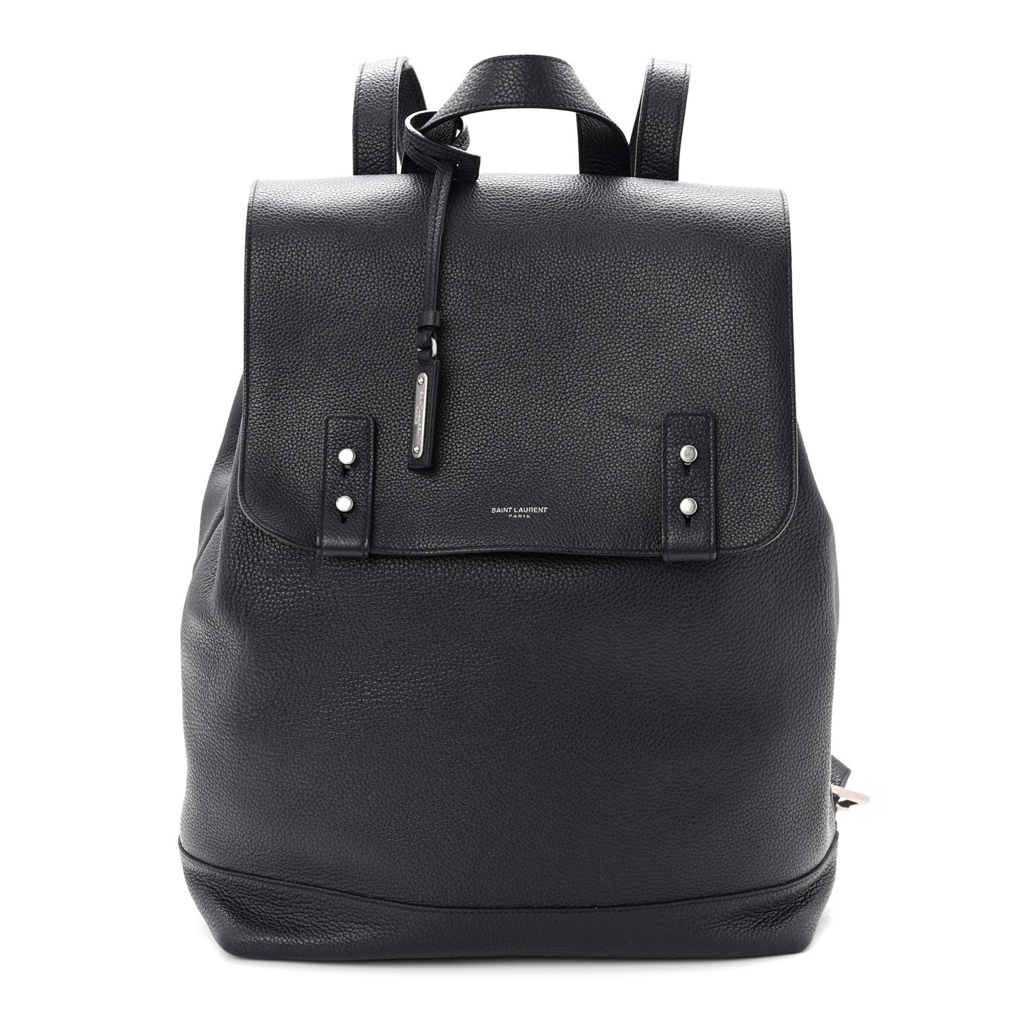 Grained Calfskin Sac De Jour Backpack Navy