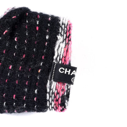 Chanel Wool CC Fingerless Gloves Multicolor 4 of 4