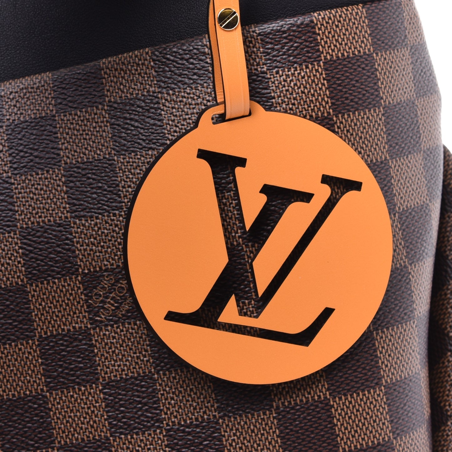 Damier Ebene Calfskin Maida Black