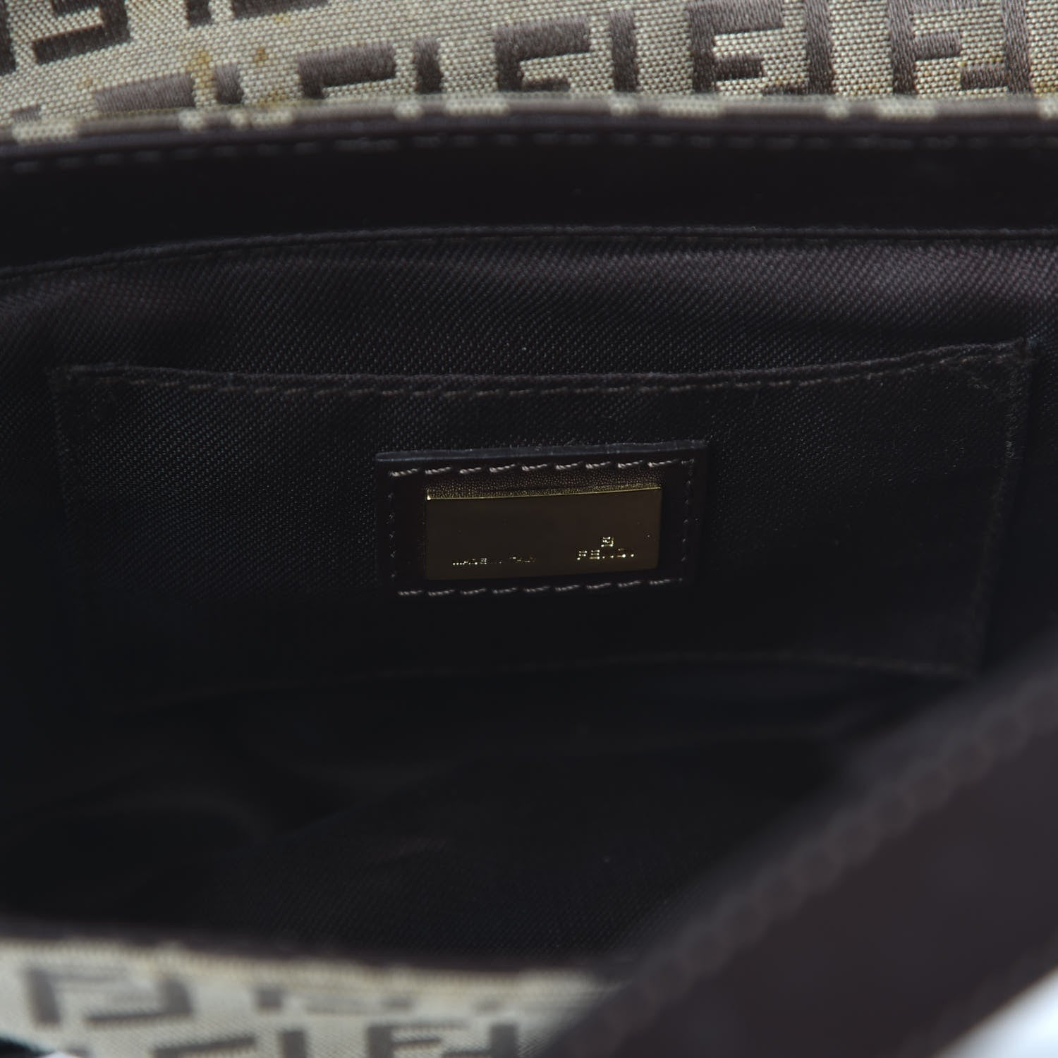 Fendi Zucchino Cuoio Ingrassato Compilation Hobo Panna Salvia Moro 8 of 10