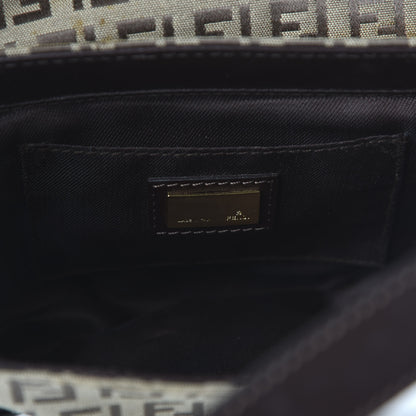 Fendi Zucchino Cuoio Ingrassato Compilation Hobo Panna Salvia Moro 8 of 10