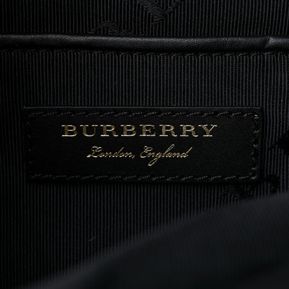 Burberry Nylon Medium Rucksack Runway Backpack Black Gold 6 of 9