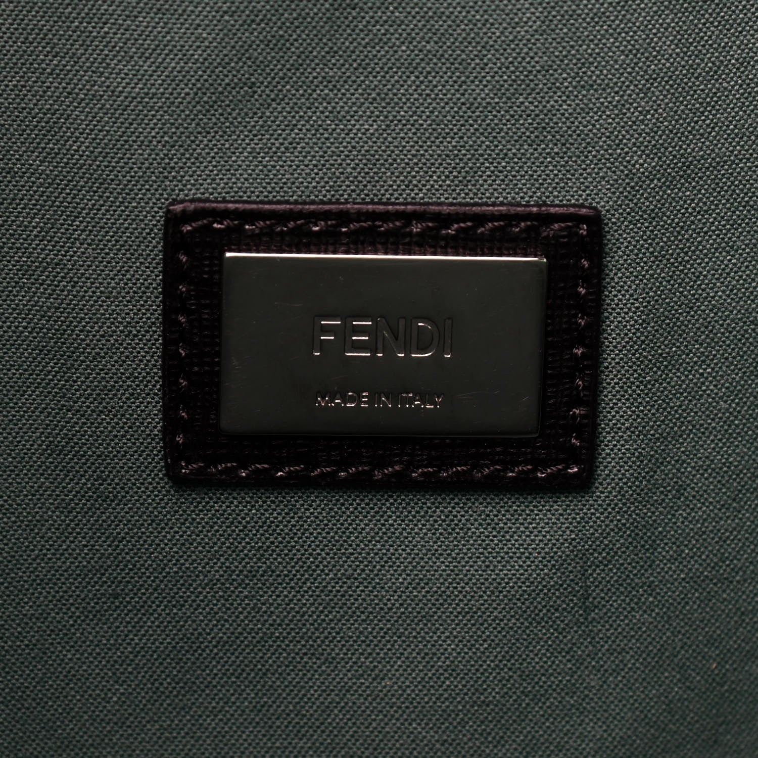 Fendi Vitello Elite Cuoio Monster Buggies Medium Roll Tote Zaffire Black Multicolor Lago 5 of 11