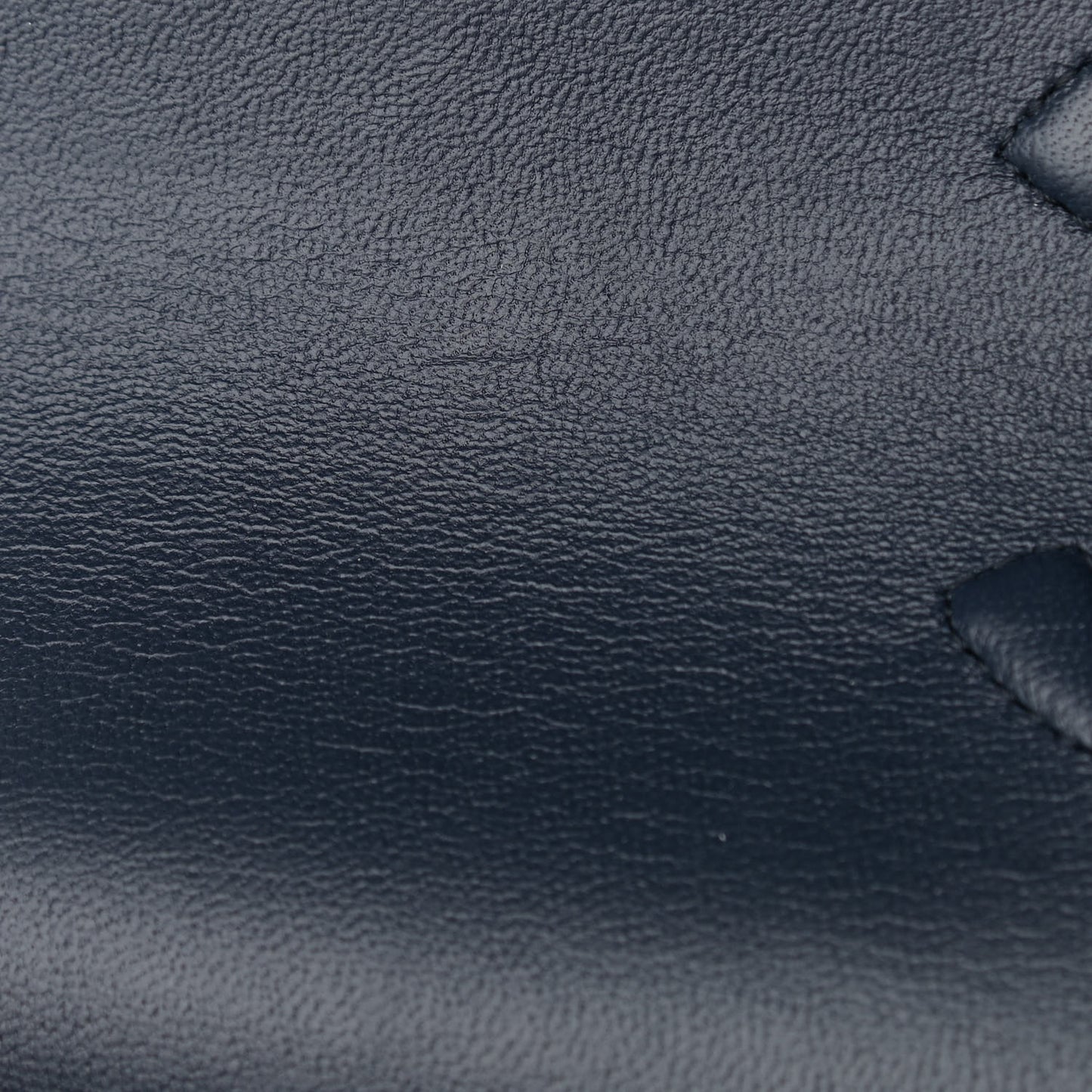 Caviar Quilted Medium Double Flap Navy