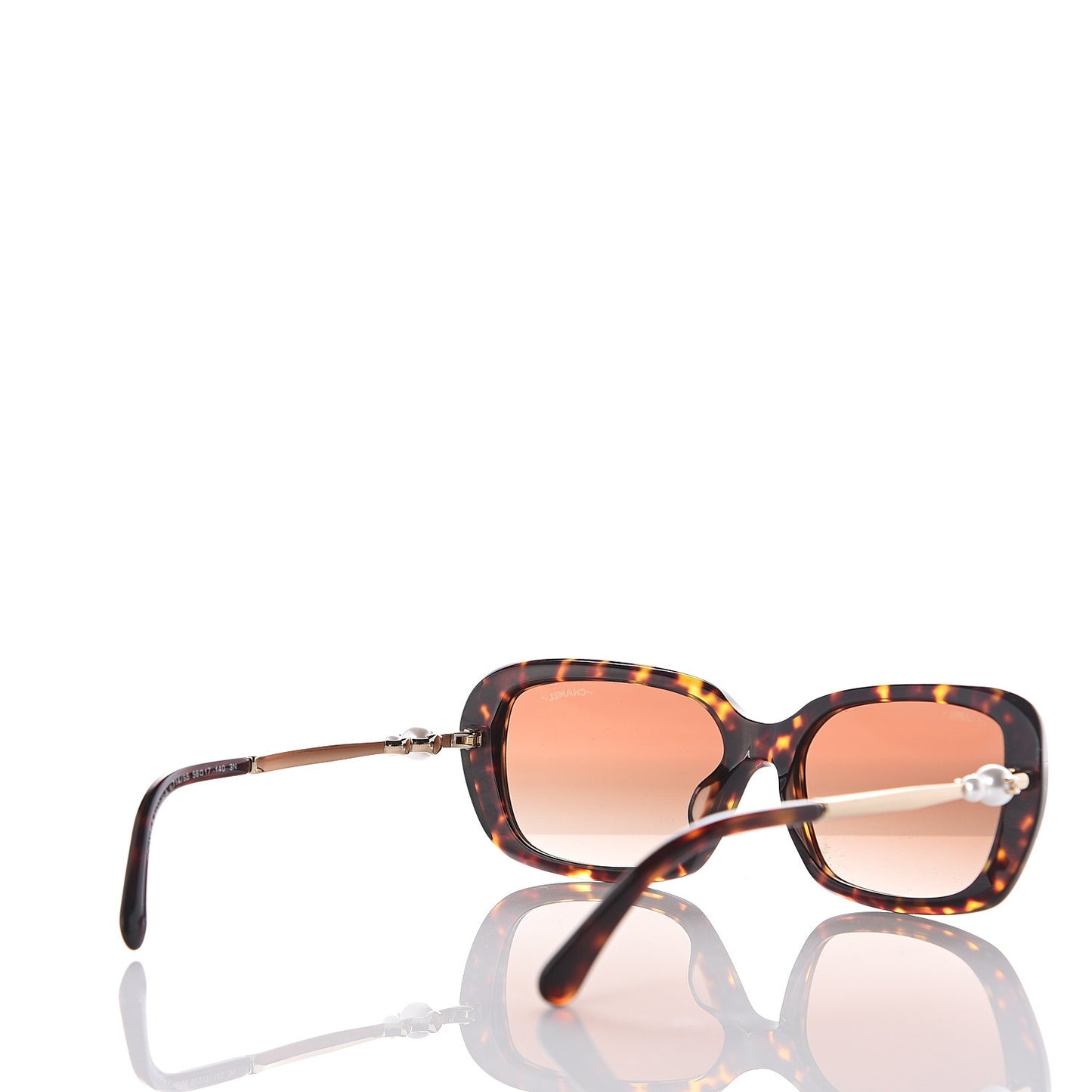 Pearl Square Polarized Sunglasses 5427-H-A Tortoise