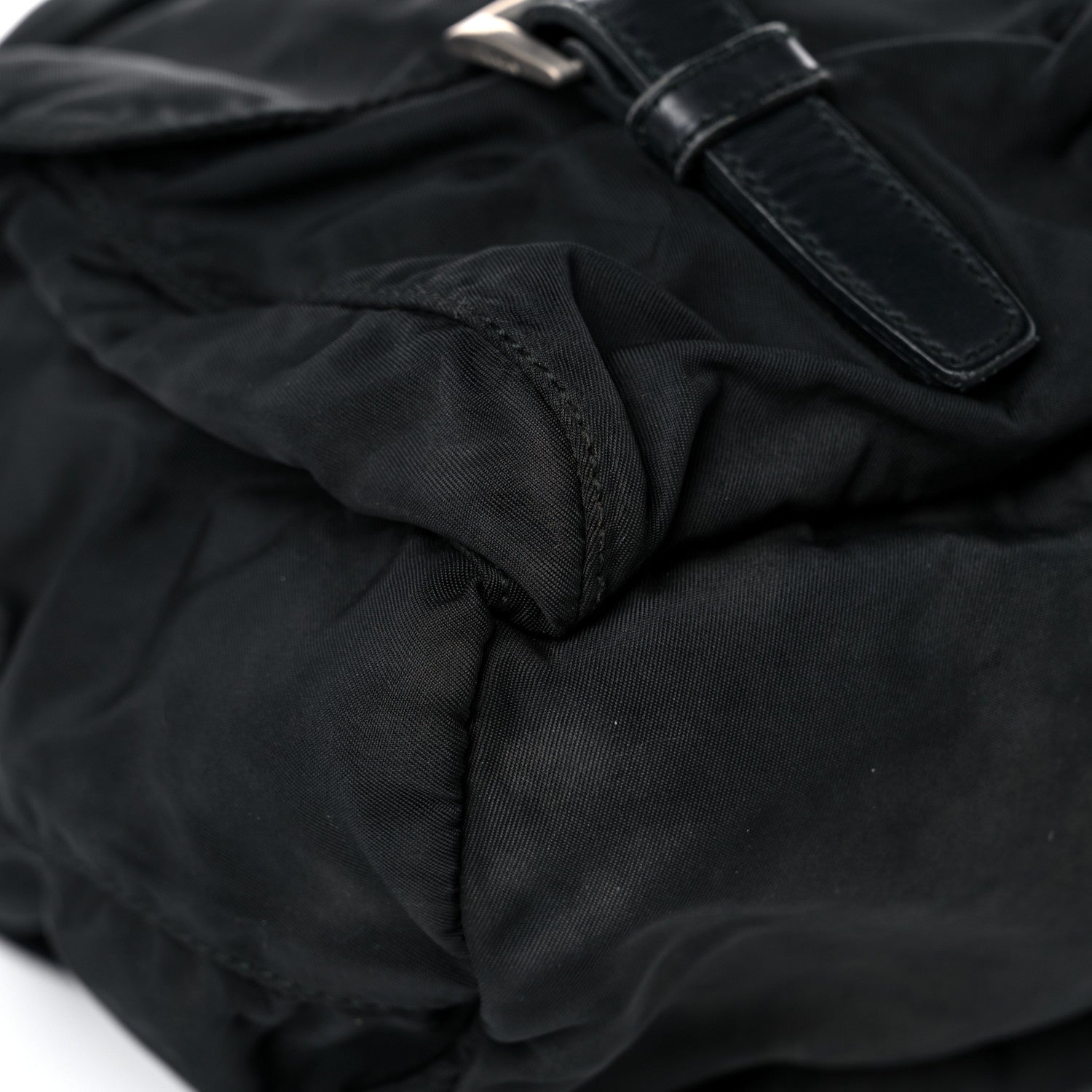 Prada Nylon Vela Medium Backpack Black 6 of 25