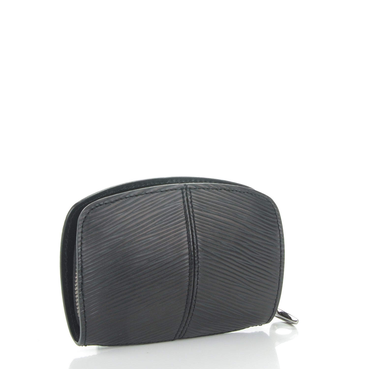 Louis Vuitton Epi Demi Lune Coin Purse Black 3 of 6