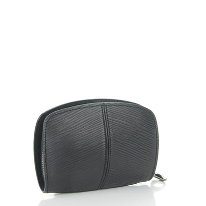 Louis Vuitton Epi Demi Lune Coin Purse Black 3 of 6