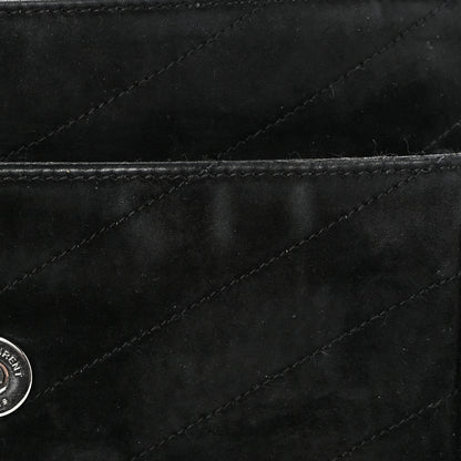 Saint Laurent Suede Monogram Medium Niki Chain Satchel Black 7 of 14