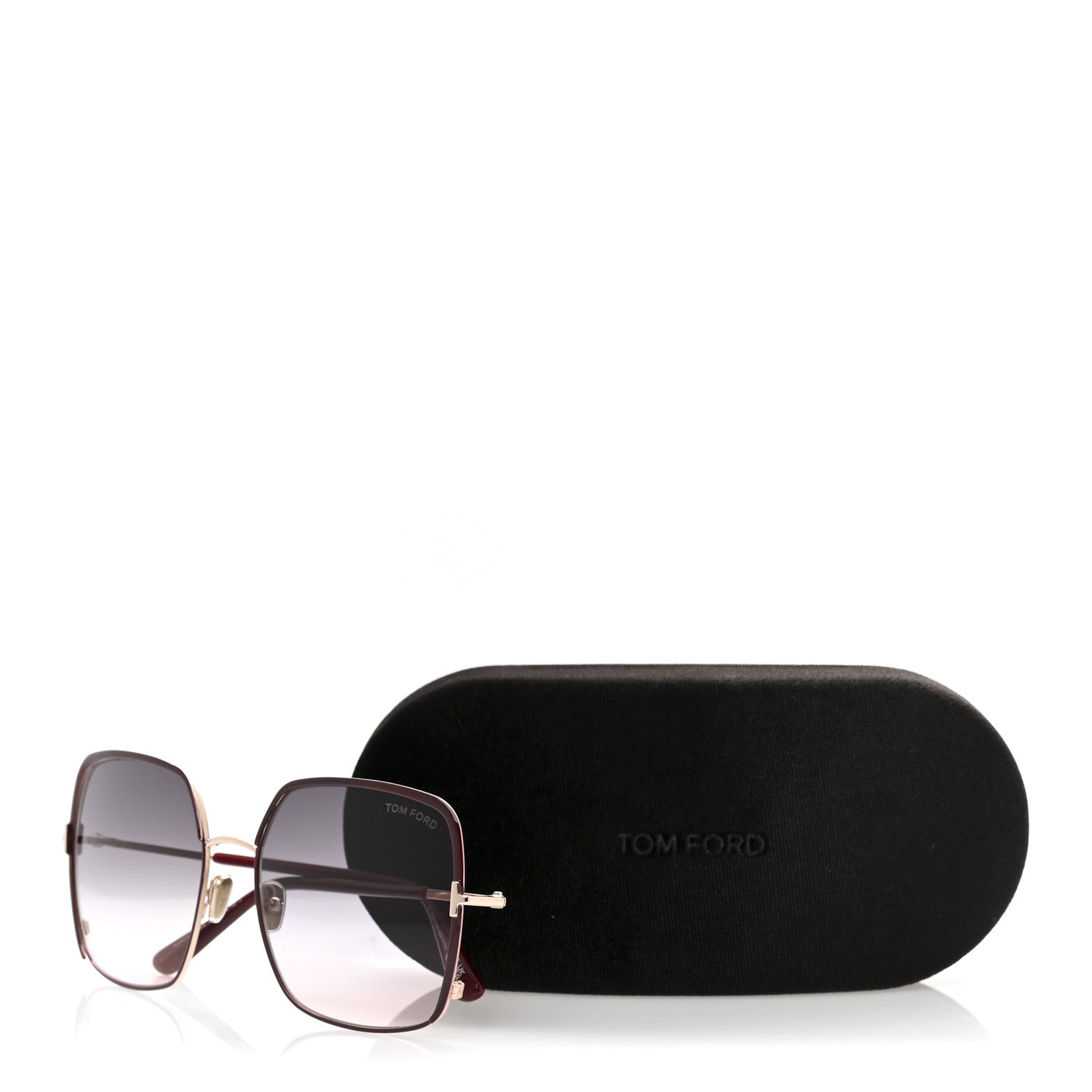 Tom Ford Raphaela Sunglasses TF1006 Red 9 of 9