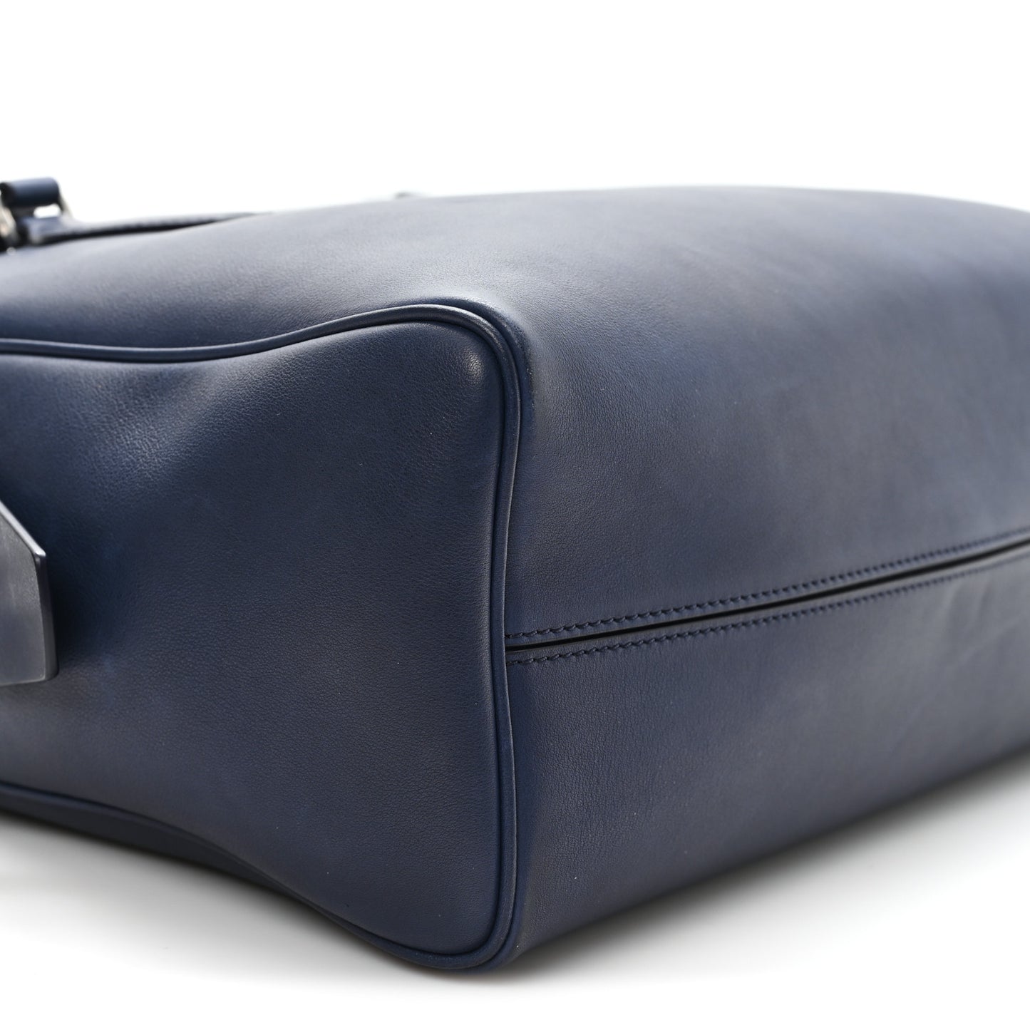 Polished Saddle Calfskin India 12 Blue Nights