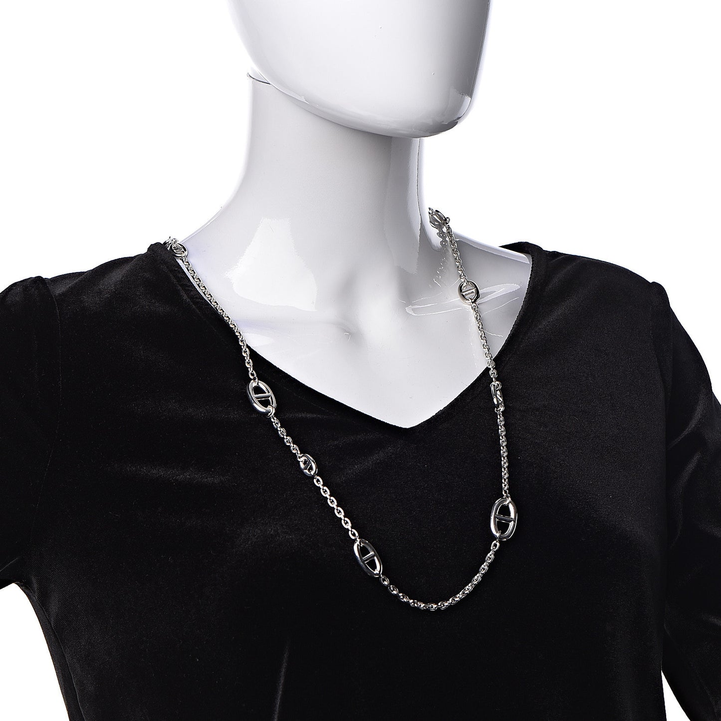 Sterling Silver Farandole Necklace 80