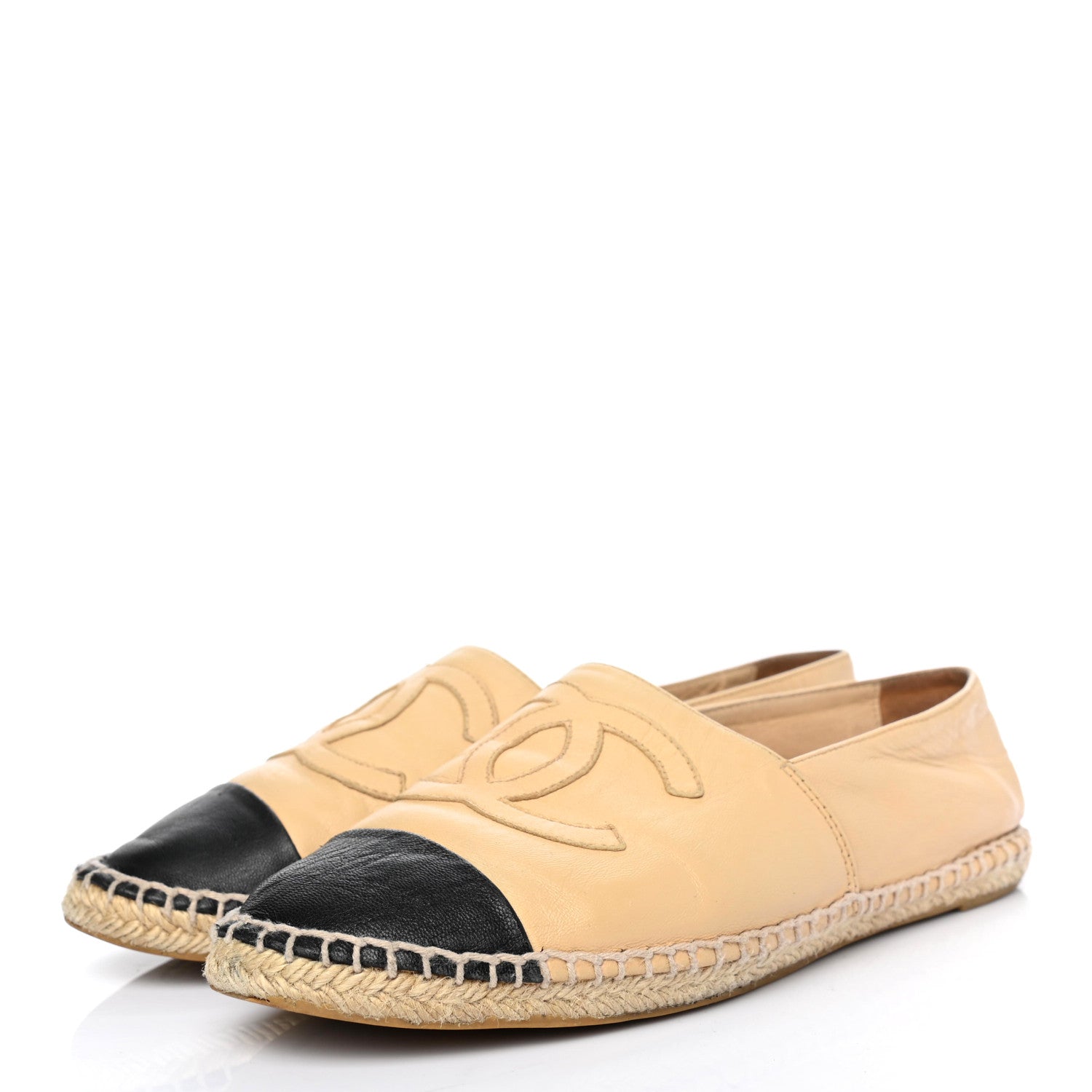 Chanel Lambskin Quilted CC Mules Sandals 39 Brown 11 of 15