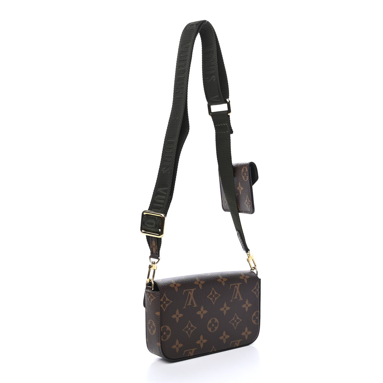 Louis Vuitton Monogram Felicie Strap & Go Kaki 2 of 8