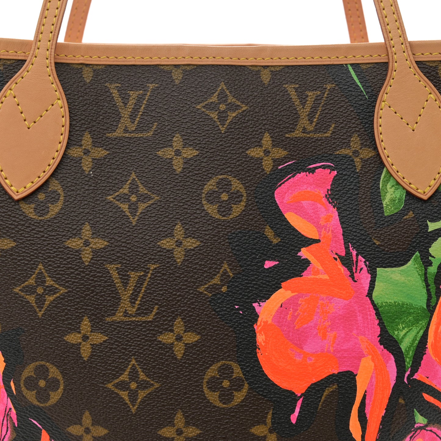 Monogram Roses Neverfull MM