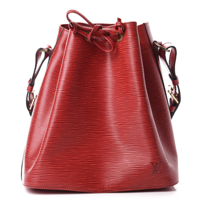 Louis Vuitton Epi Petit Noe Castillan Red 1 of 12