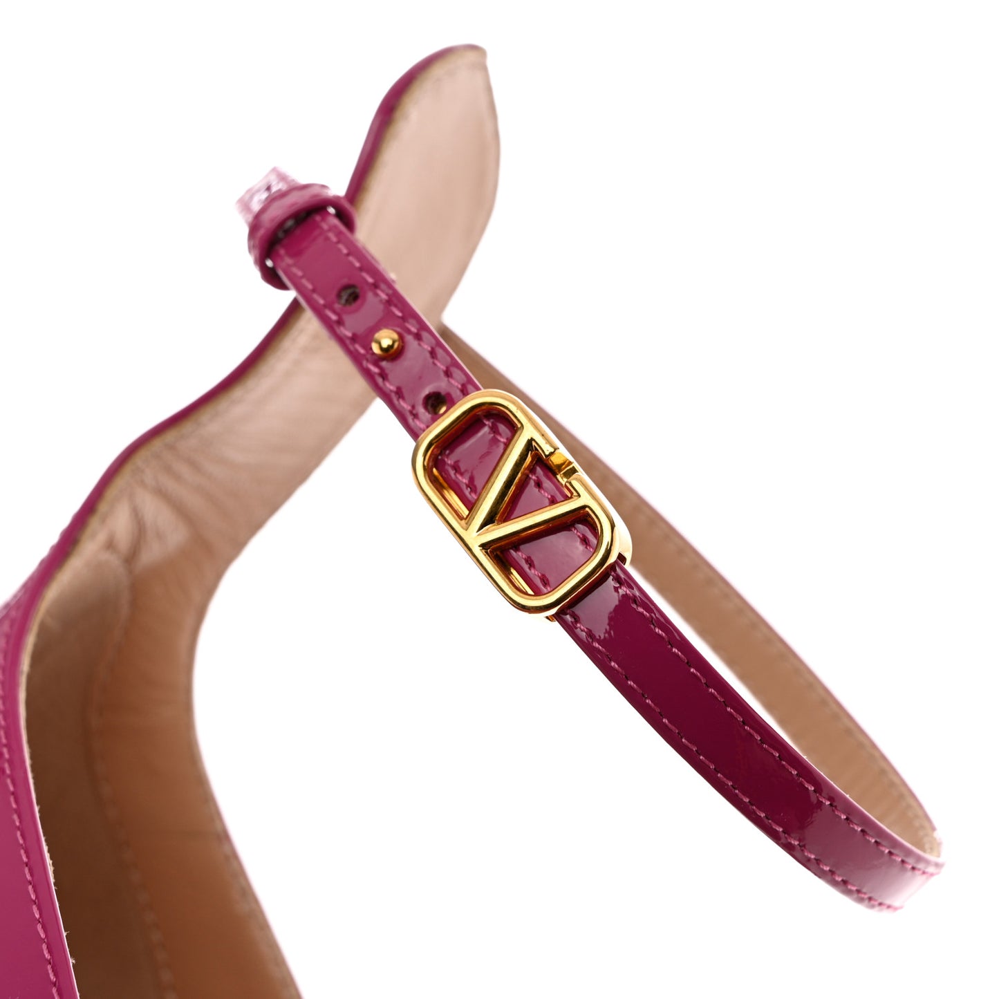 Patent Tan-Go 50/120mm Platform Pumps 38 Rose Violet