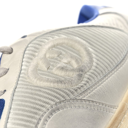 Gucci Dali Soft Calfskin Mens Mac80 Sneakers 11.5 Off White Blue 12 of 14
