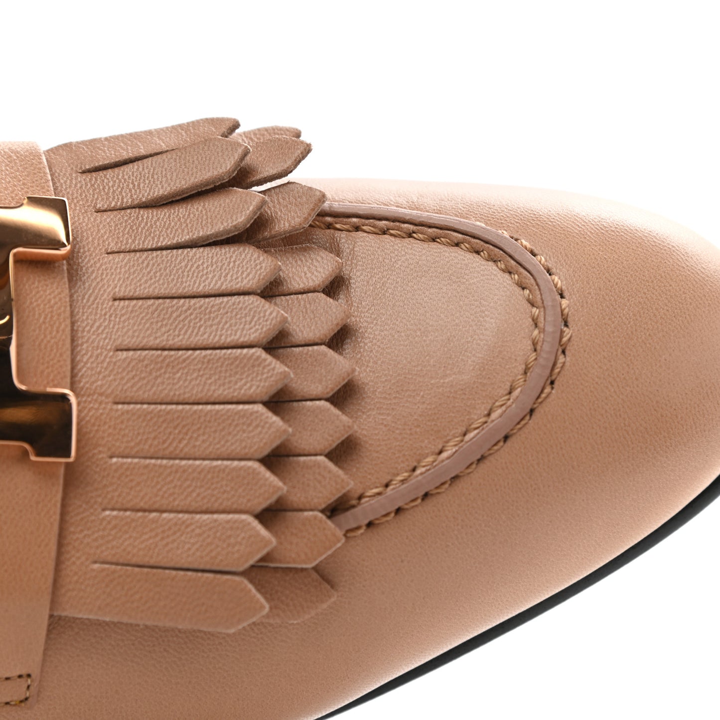 Goatskin Womens Royal Loafers 39 Bois De Santal