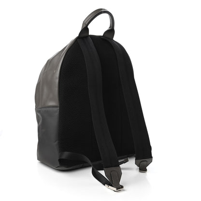 Fendi Nylon Vitello Century Dolce Monster Eyes Rounded Backpack Grey 3 of 11