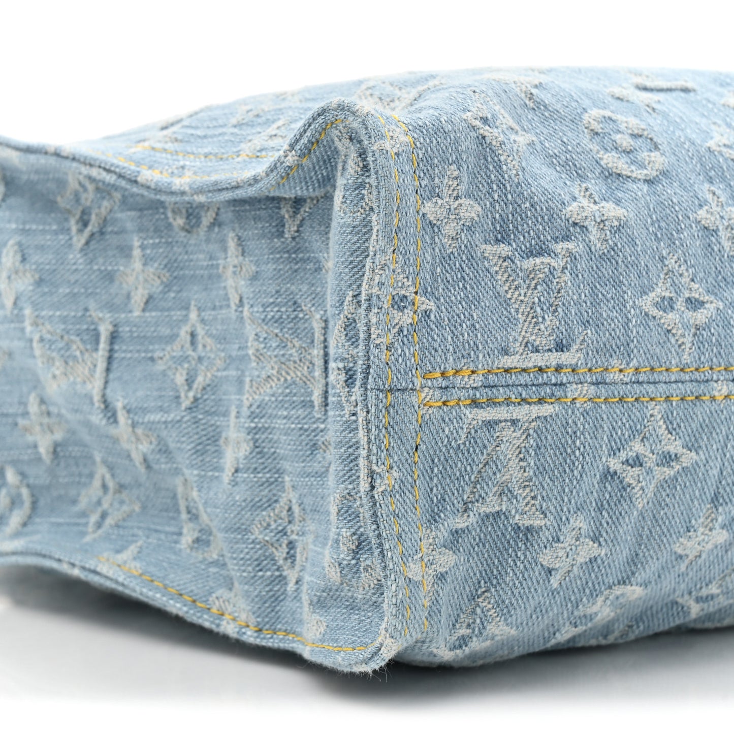 Monogram Washed Denim Let Go PM Sky Blue