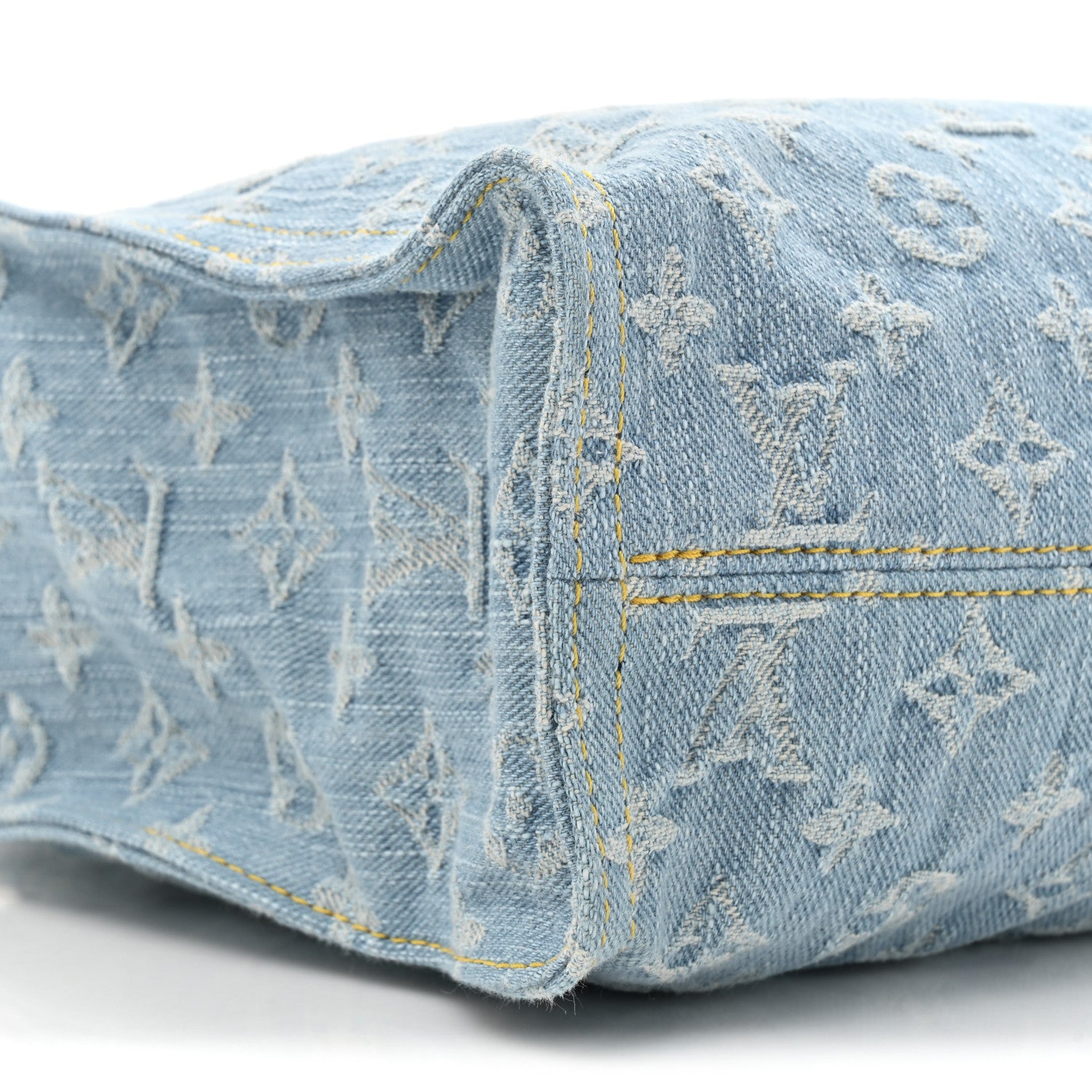 Louis Vuitton Monogram Washed Denim Let Go PM Sky Blue 9 of 9