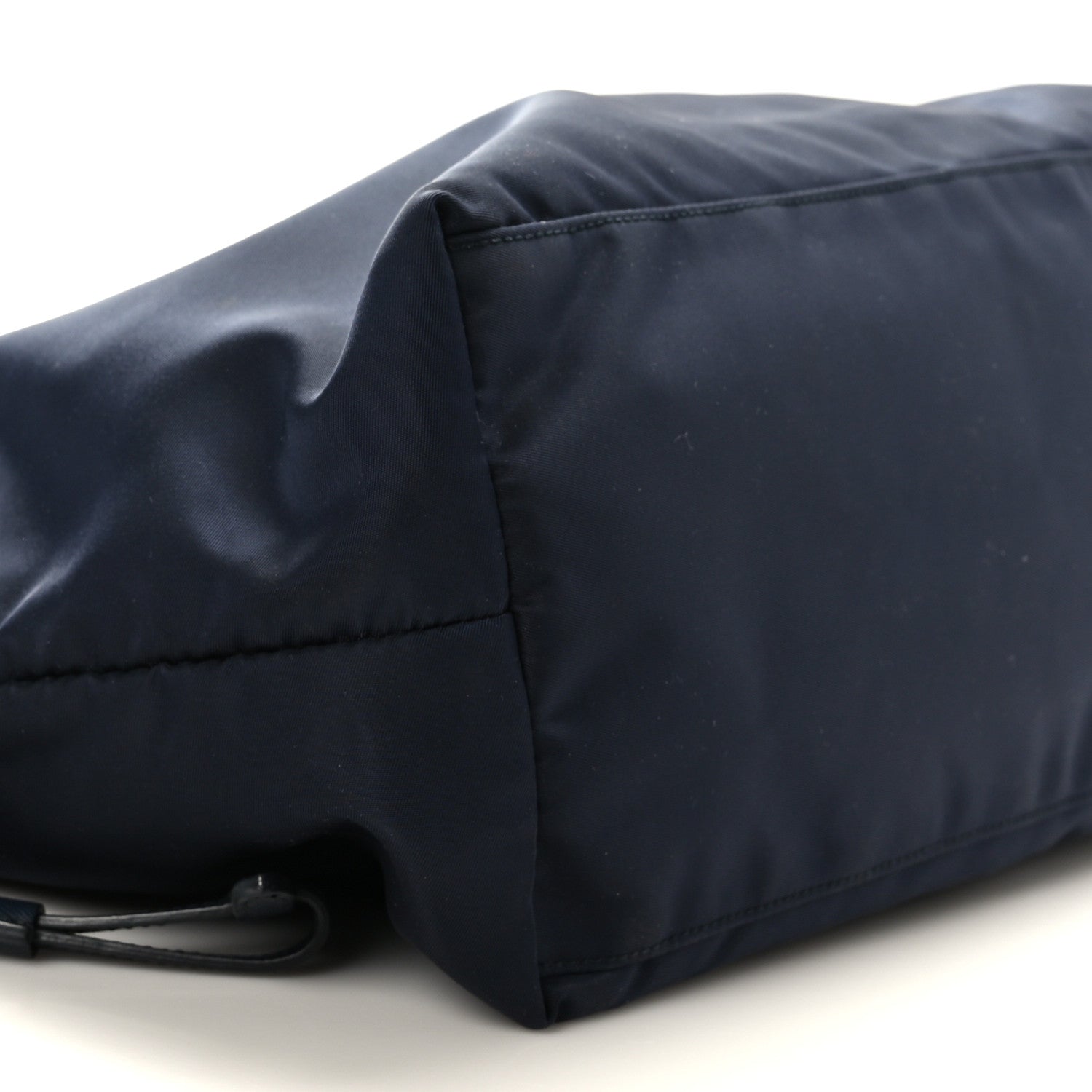 Prada Tessuto Nylon Saffiano Tote Navy 7 of 8
