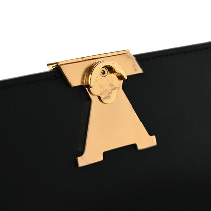 Louis Vuitton Calfskin LV Wallet On Chain Capucines Black 13 of 16