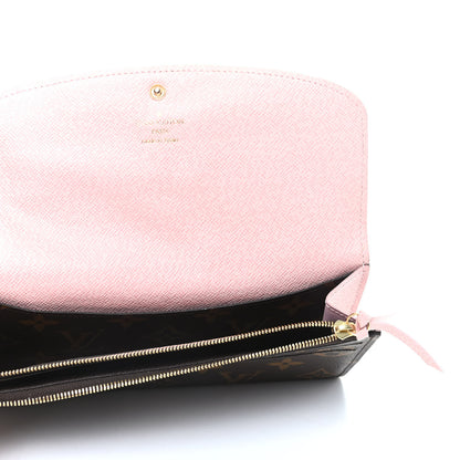 Louis Vuitton Monogram Emilie Wallet Rose Ballerine 5 of 8