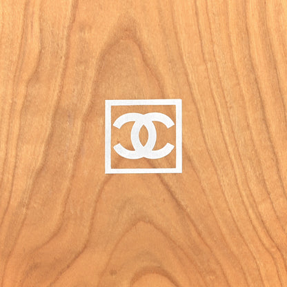 Chanel Wood Logo Snowboard Natural White 3 of 7