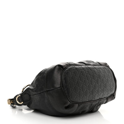 Gucci Guccissima Medium Sukey Top Handle Tote Black 4 of 14