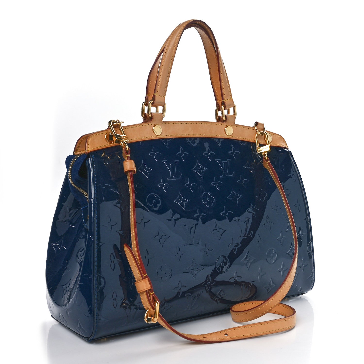 Louis Vuitton Vernis Brea MM Grand Blue 2 of 10