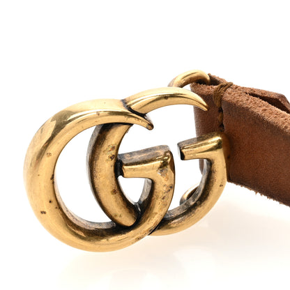 Gucci Faded Calfskin Double G 20mm Belt 90 36 Cuir 6 of 6