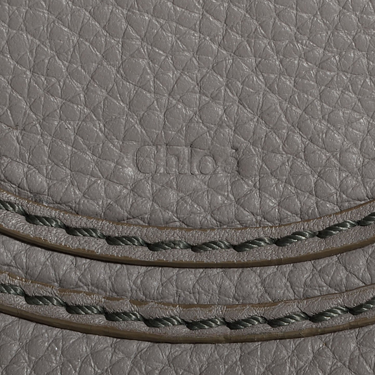 Calfskin Mini Marcie Round Crossbody Bag Cashmere Grey