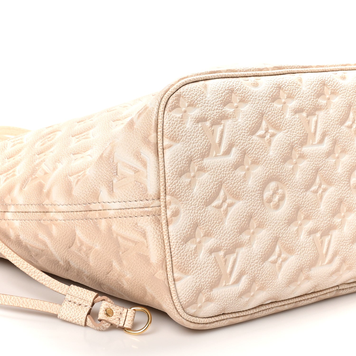Louis Vuitton Empreinte Monogram Summer Stardust Neverfull MM Beige Clair 8 of 9